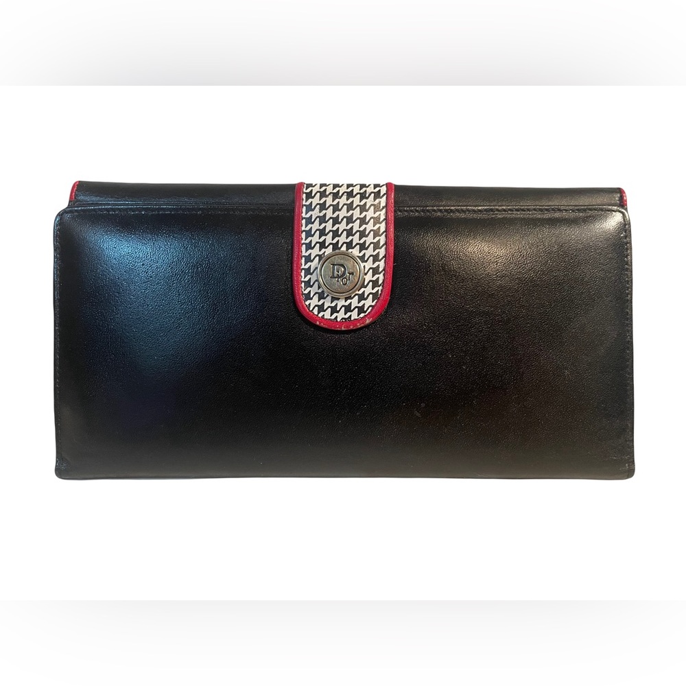 CHRISTIAN DIOR Vintage Leather Wallet